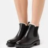 Anna Field Winter Booties Leather - Bottines - Black 2 Anna Field Winter Booties Leather - Bottines - Black -Anna Field 8d19bfb2e3cf42c4bb92514aaf4e110d