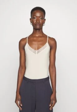 Anna Field 2 Pack - Débardeur - Black/Beige -Anna Field 95149efb7f0c4e978fb68d14e7f2078e