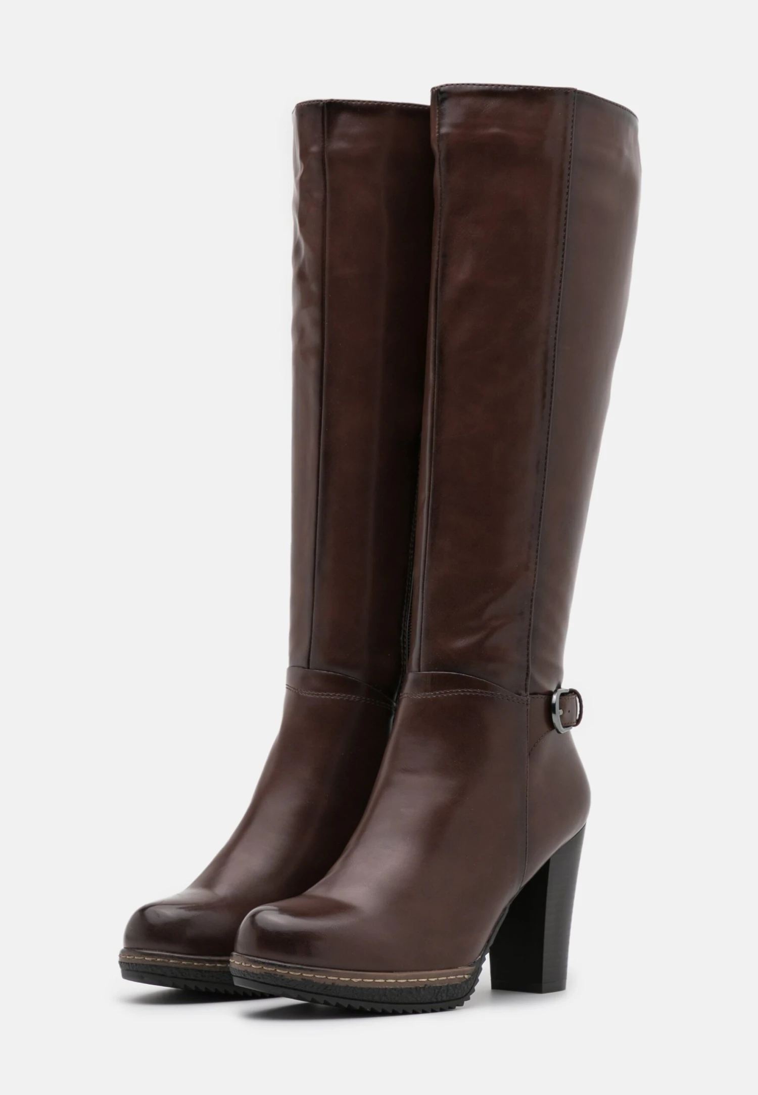 Anna Field Bottes À Talons Hauts - Dark Brown 5 Anna Field Bottes À Talons Hauts - Dark Brown – Image 3