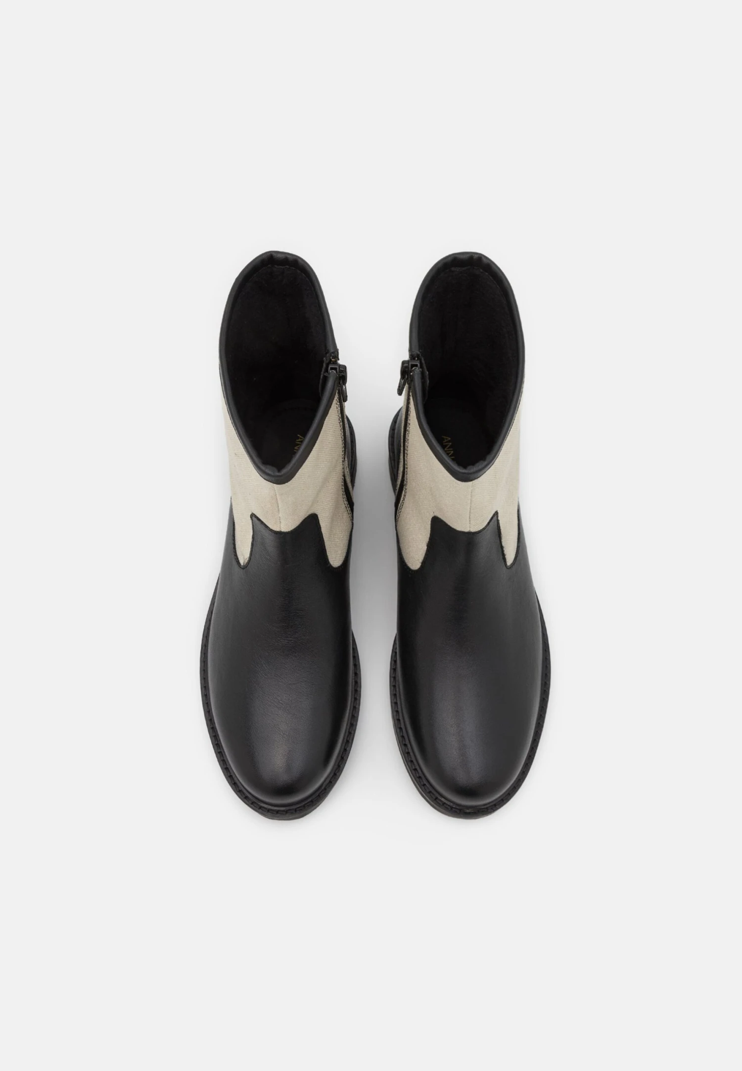 Anna Field Leather - Bottines - Black/Beige 8 Anna Field Leather - Bottines - Black/Beige – Image 6