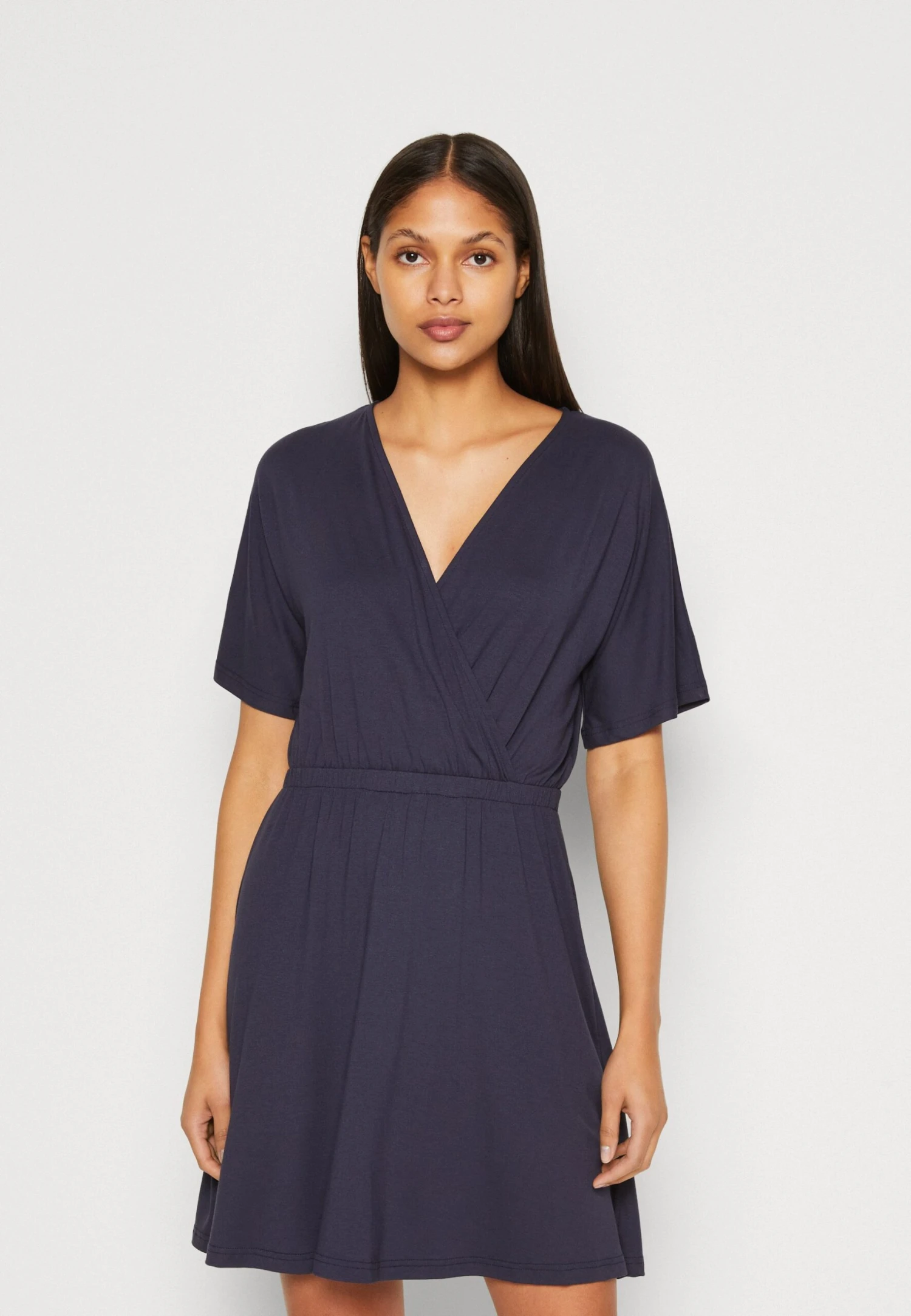 Anna Field Robe En Jersey - Dark Blue 3 Anna Field Robe En Jersey - Dark Blue