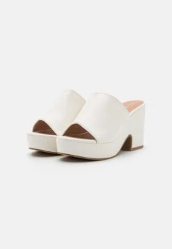 Wide Fit - Mules À Talons - White 10 Wide Fit - Mules À Talons - White -Anna Field 9fdc4ed5dc1041329e405e87283ca9a7
