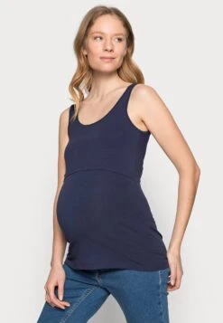 Nursing 2 Pack - Top - Débardeur - Dark Blue/Grey -Anna Field a0eb6568fd0746bf88d9625299286439