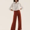 Anna Field Pantalon Classique - Brown -Anna Field a594e901b7bc492597e28fb544fcf334