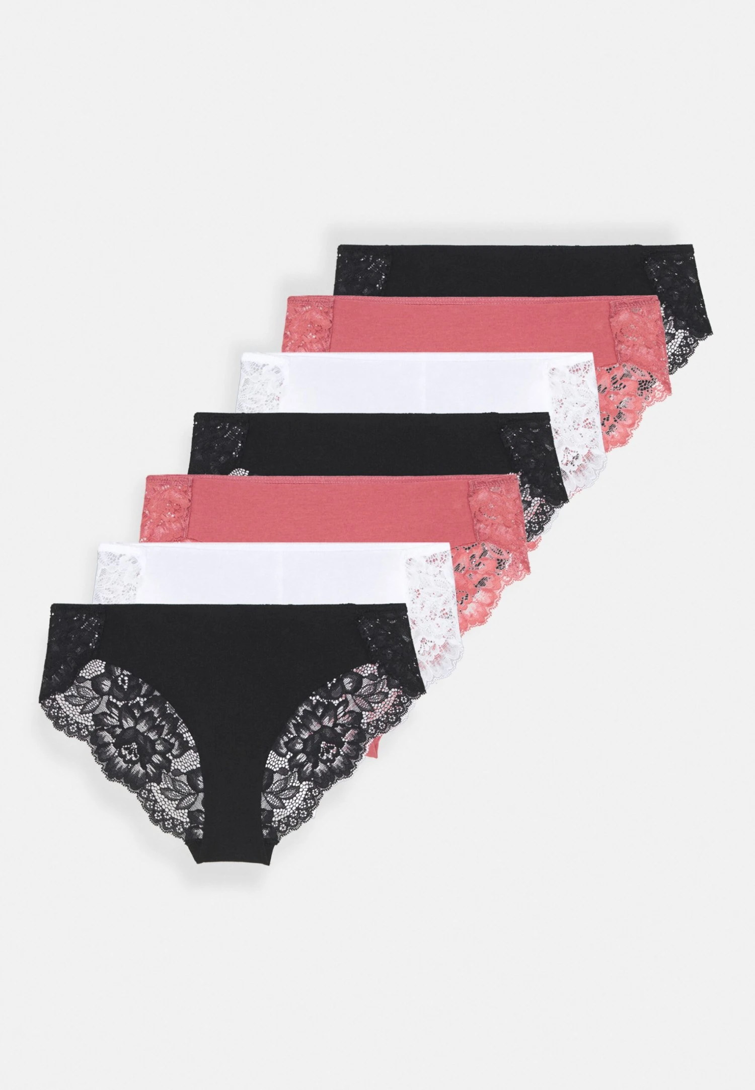 Anna Field 7 Pack - Slip - Pink/White/Black 9 Anna Field 7 Pack - Slip - Pink/White/Black – Image 7