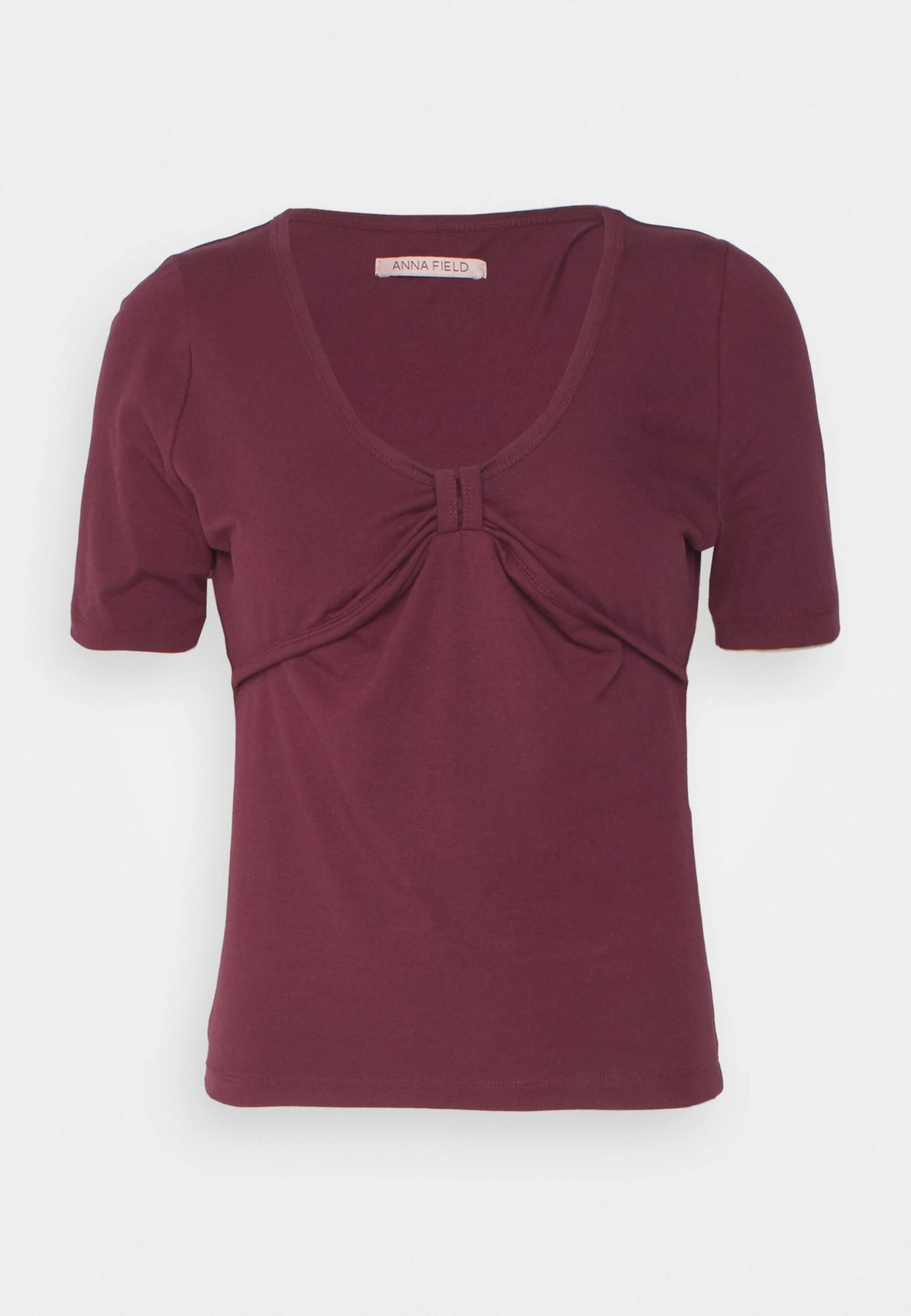 Anna Field T-Shirt Basique - Dark Red 8 Anna Field T-Shirt Basique - Dark Red – Image 6