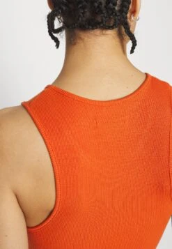 Anna Field 2 Pack - Débardeur - Orange/Black -Anna Field af10f567ad624b35a4cd0ad27fc03be0