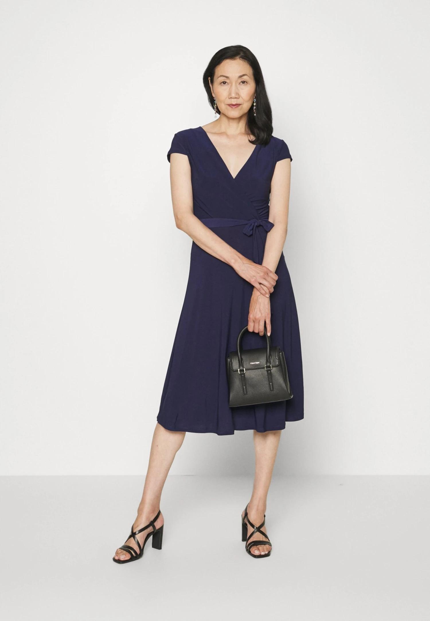 Anna Field Robe En Jersey - Dark Blue 4 Anna Field Robe En Jersey - Dark Blue – Image 2