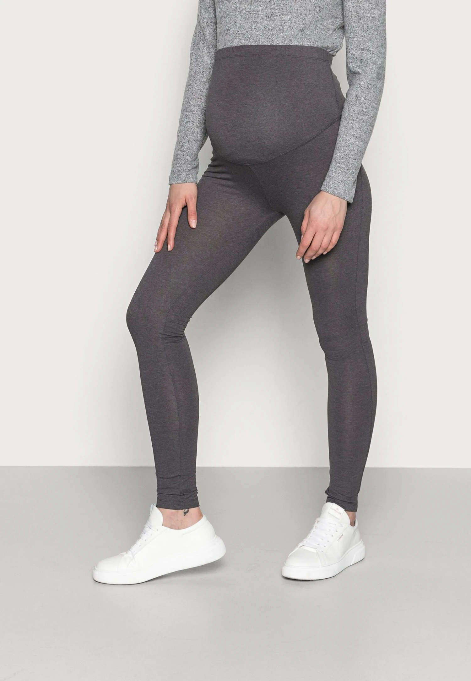 Leggings Maternity - Legging - Grey/Black 7 Leggings Maternity - Legging - Grey/Black – Image 5