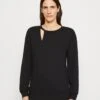 Anna Field Sweatshirt - Black 2 Anna Field Sweatshirt - Black -Anna Field bbd8ae65d0bf4e2f8eefdd44a73c1344