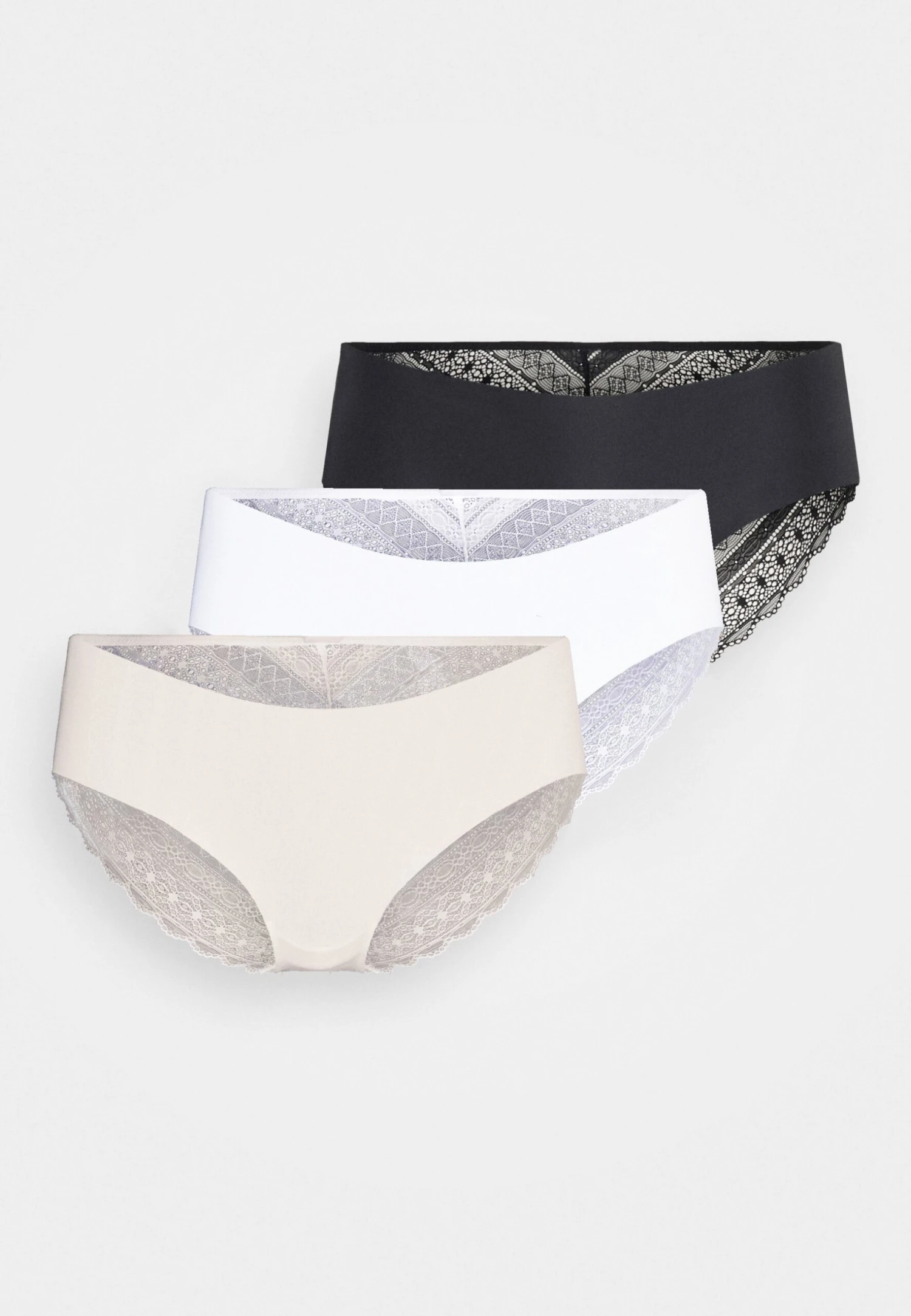 Anna Field Frolice 3Pp Short - Slip - Black/Nude/White 8 Anna Field Frolice 3Pp Short - Slip - Black/Nude/White – Image 6