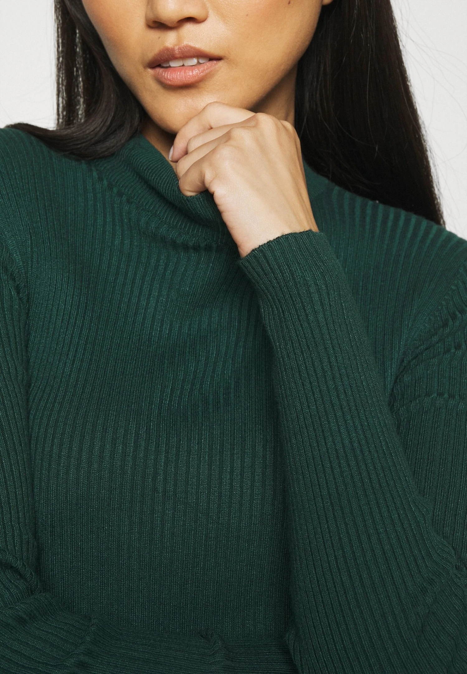 Anna Field Robe Fourreau - Dark Green 8 Anna Field Robe Fourreau - Dark Green – Image 6