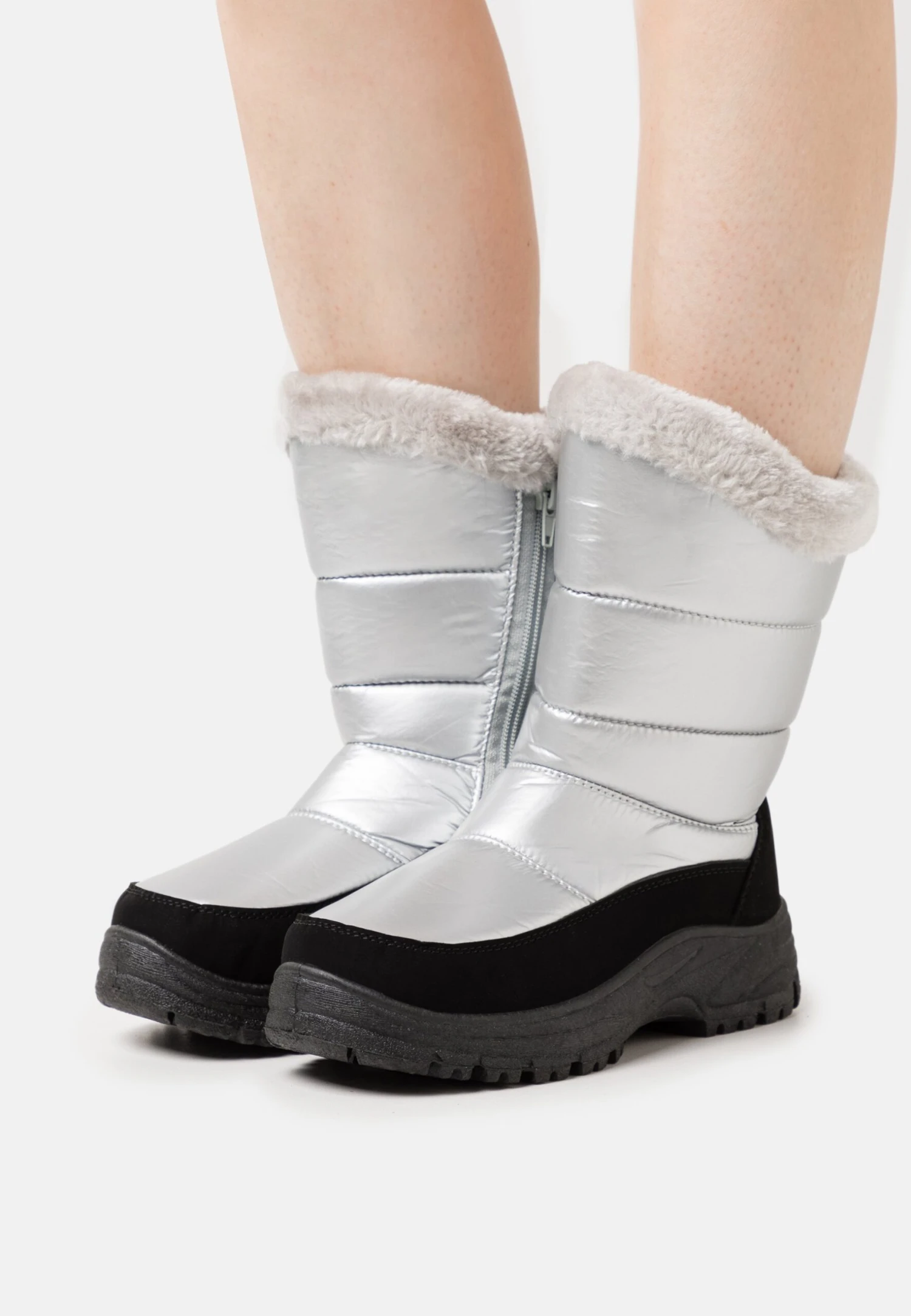 Anna Field Bottes De Neige - Silver-Coloured 3 Anna Field Bottes De Neige - Silver-Coloured