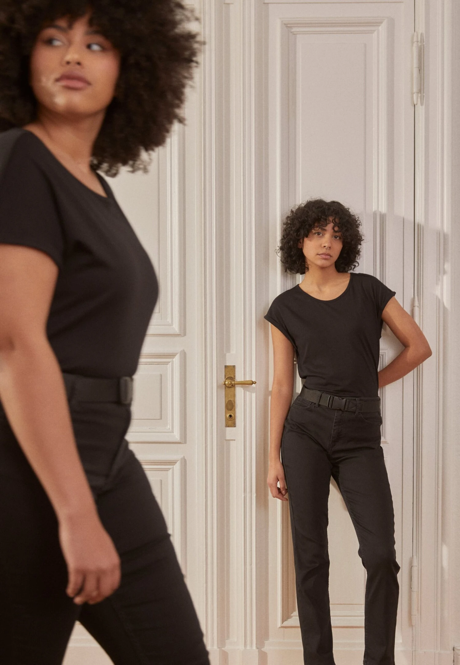 Anna Field 3 Pack - T-Shirt Imprimé - Light Blue/White/Black 4 Anna Field 3 Pack - T-Shirt Imprimé - Light Blue/White/Black – Image 2