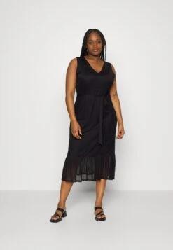 Sleeve Less Dress - Robe De Jour - Black