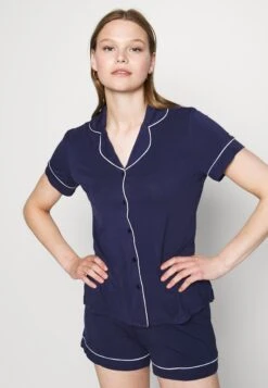 Anna Field Button Through Pj Set - Pyjama - Blue/White 12 Anna Field Button Through Pj Set - Pyjama - Blue/White -Anna Field ca0de327115340e9b0cf3dcf947f73c6