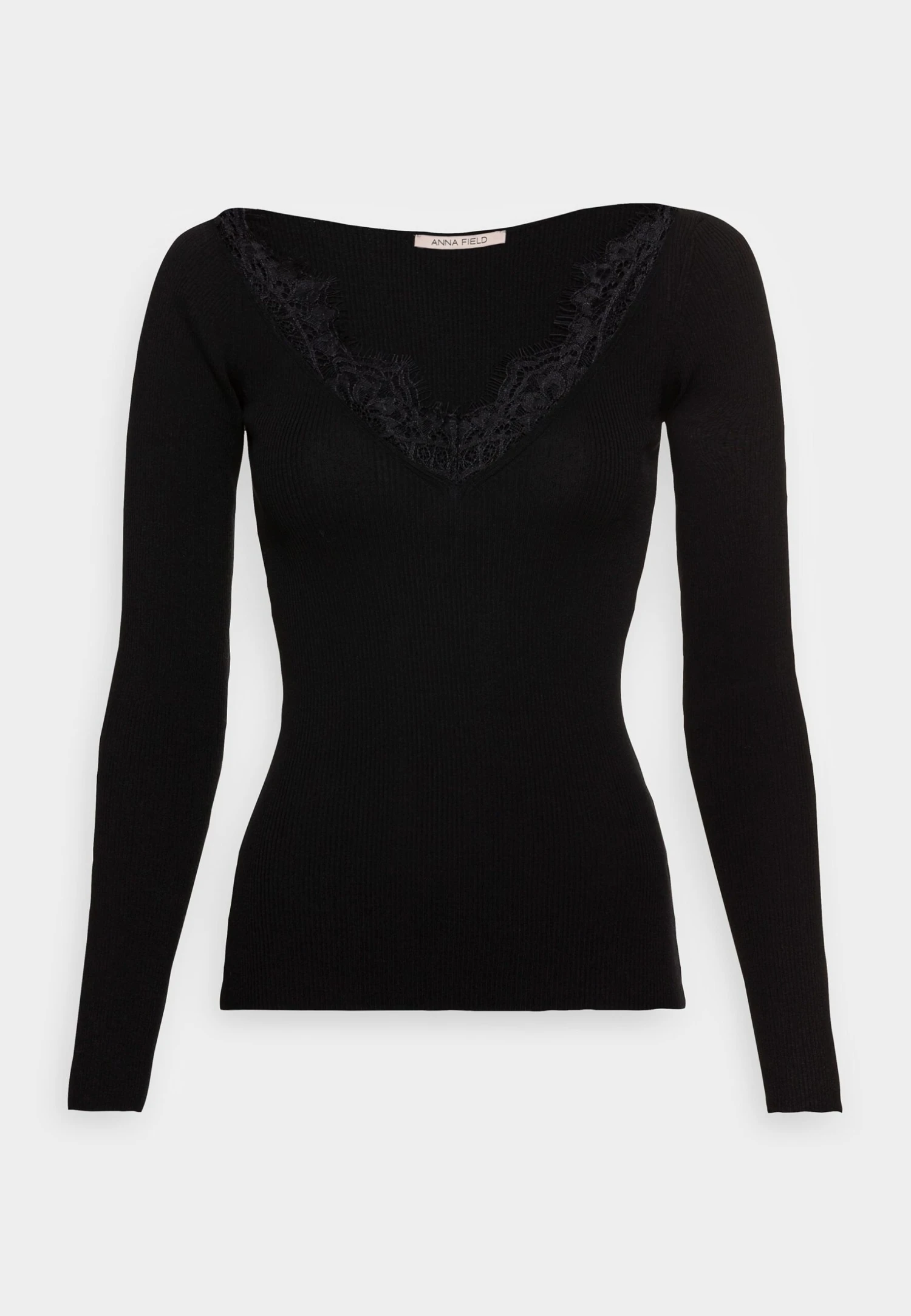 Anna Field Lace - Pullover - Black 3 Anna Field Lace - Pullover - Black