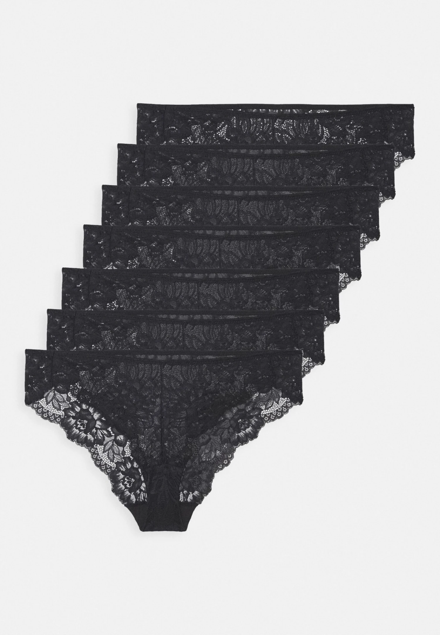 Anna Field 7 Pack Lace Brief - New Variation Of Greer - Micro Panel - Slip - Black 7 Anna Field 7 Pack Lace Brief - New Variation Of Greer - Micro Panel - Slip - Black – Image 5