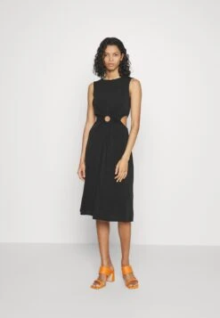 Anna Field Sleeveless Midi Dress - Robe De Jour - Black -Anna Field d2033ebfb9b342fda0ba3f8c1b530f34