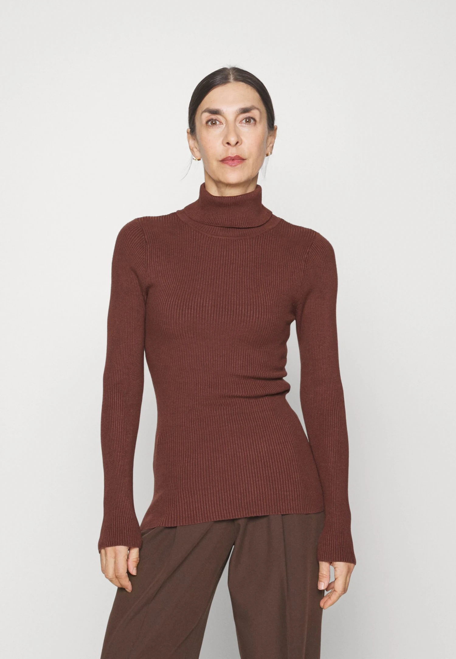 Anna Field Pullover - Dark Brown 3 Anna Field Pullover - Dark Brown