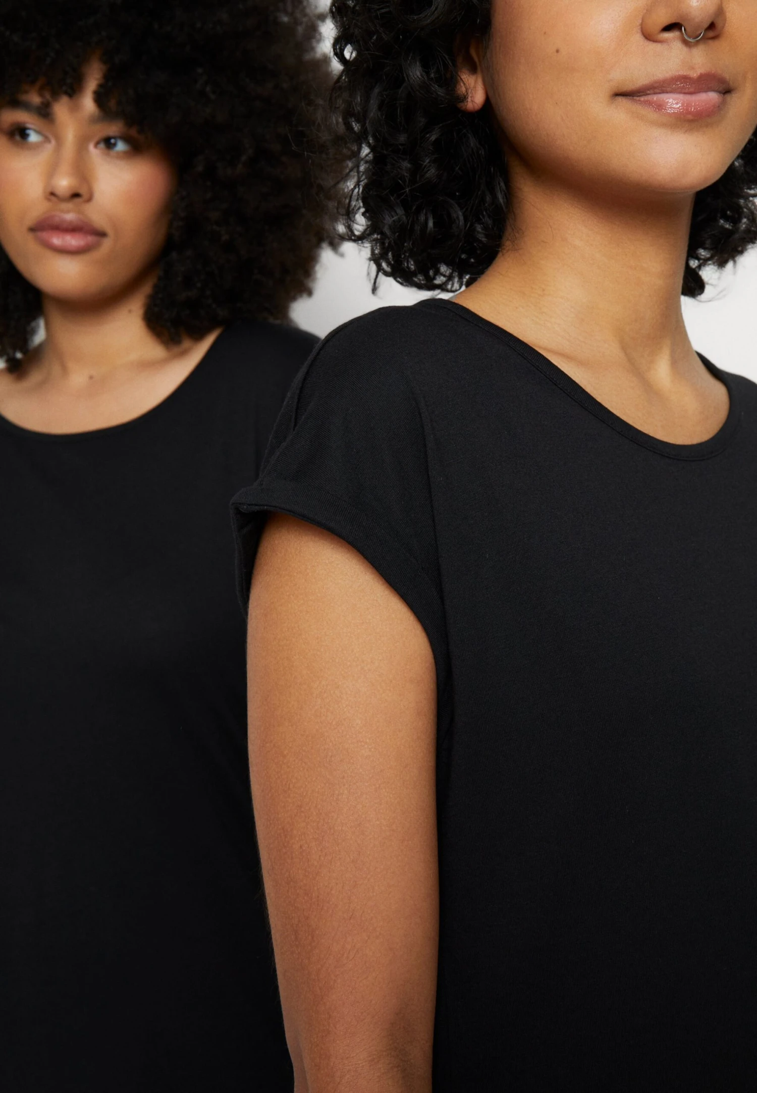 Anna Field 3 Pack - T-Shirt Imprimé - Light Blue/White/Black 12 Anna Field 3 Pack - T-Shirt Imprimé - Light Blue/White/Black – Image 10