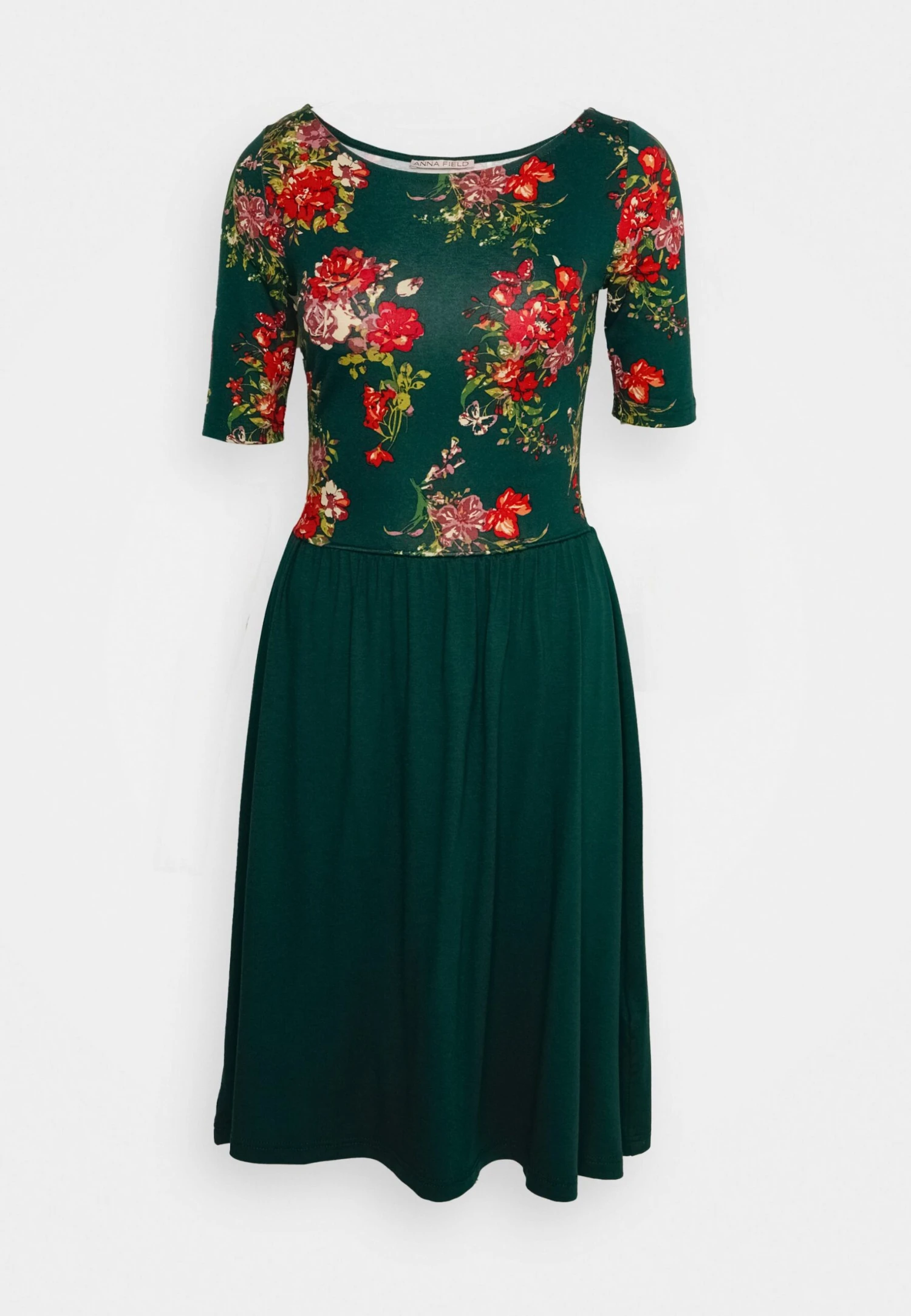 Anna Field Robe En Jersey - Multi-Coloured/Green 6 Anna Field Robe En Jersey - Multi-Coloured/Green – Image 4