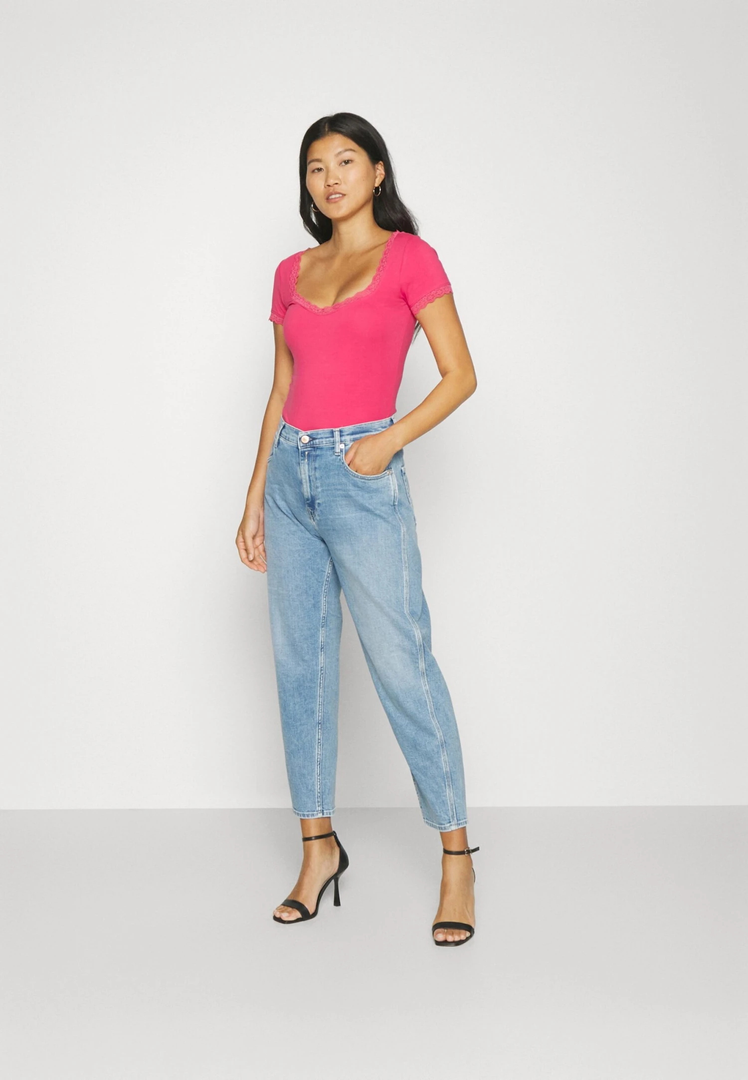 Anna Field T-Shirt Basique - Pink 4 Anna Field T-Shirt Basique - Pink – Image 2