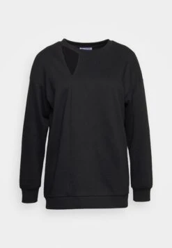 Cut Out Neck Fit - Sweatshirt - Black 12 Cut Out Neck Fit - Sweatshirt - Black -Anna Field eb39595f140d4bb0a8172d7eff3aa0a4