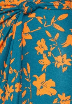 Anna Field Front Knot Midi Skirt - Jupe Crayon - Blue -Anna Field ec90ec8a97224e79b6679664fbc7562a