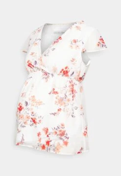 Mama Belt - Blouse - White/Red -Anna Field ef6658416ae94c7497f871508e699540