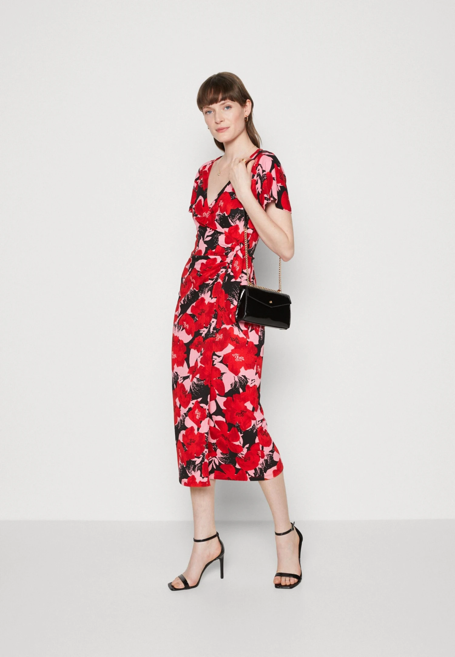 Anna Field Robe De Jour - Red/Pink 7 Anna Field Robe De Jour - Red/Pink – Image 5