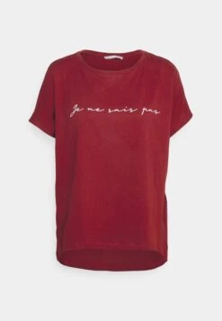 Anna Field Mandala Low To High - T-Shirt Imprimé - Bordeaux -Anna Field fa2c55a828374216b0889caf66003bff